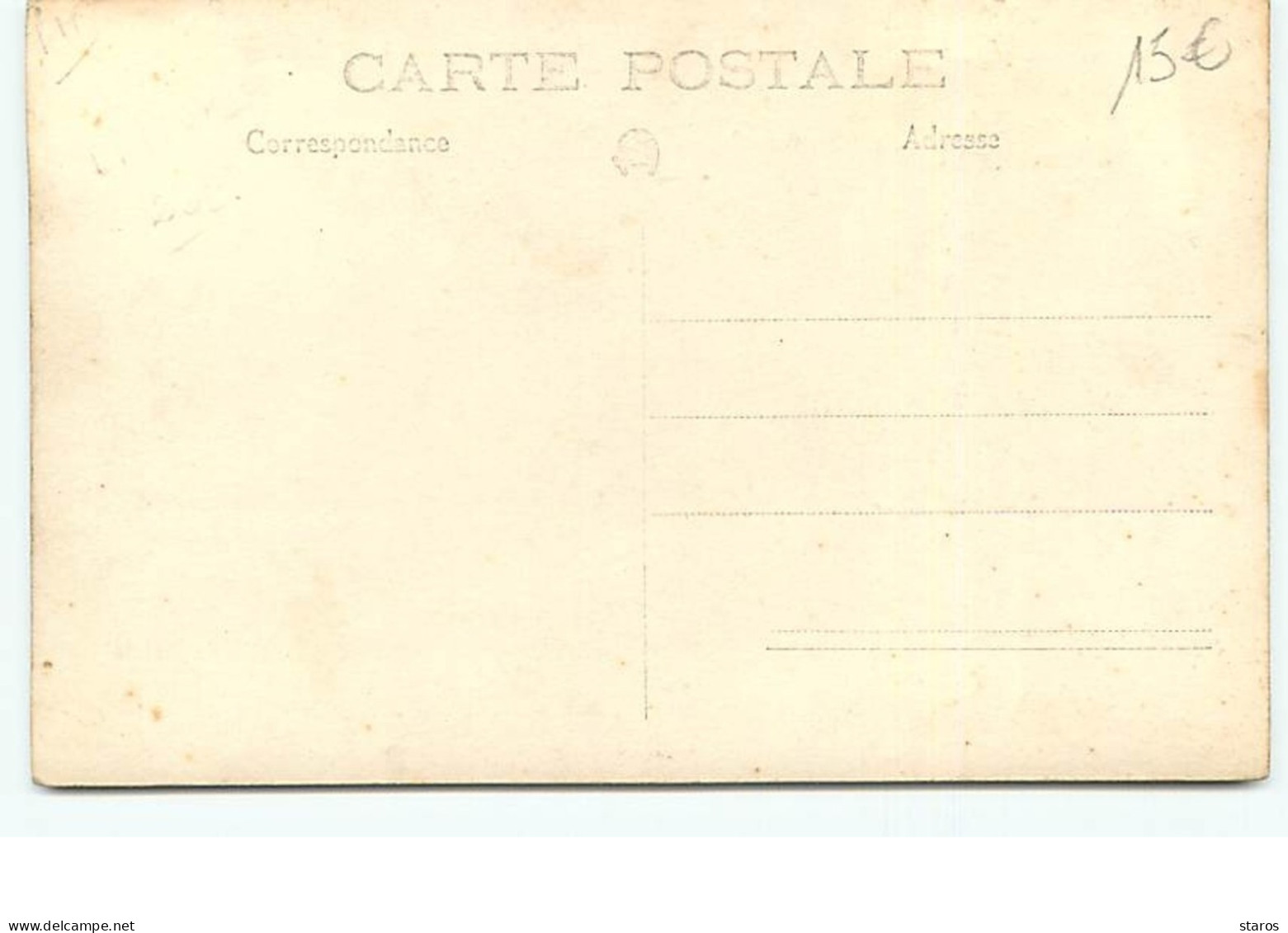 Carte-Photo - Devanture - Laiterie Comestible - Geschäfte