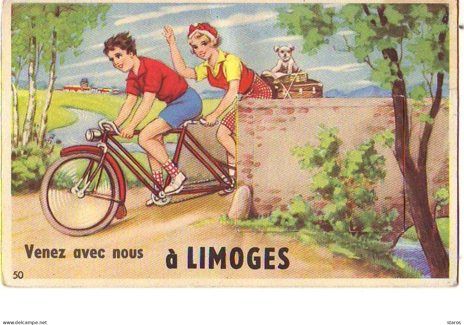 Carte à Système - Venez Avec Nous à LIMOGES - Limoges