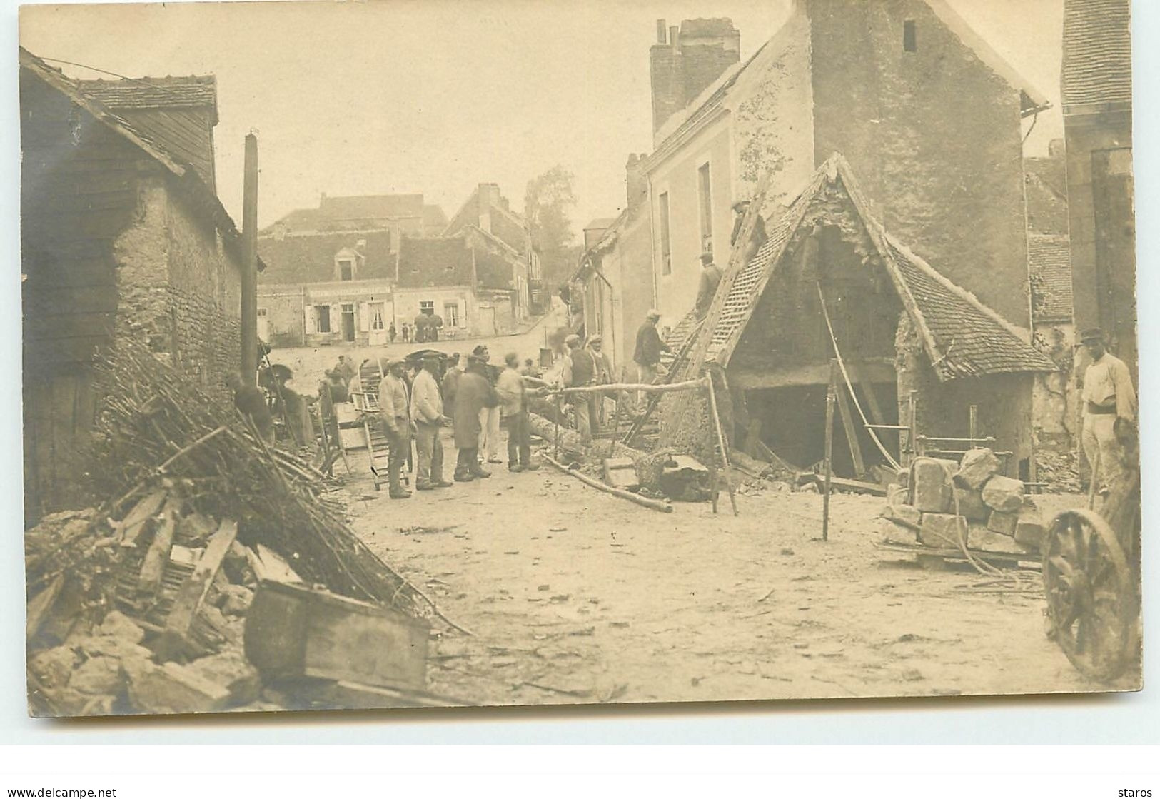 Carte Photo - MAMERS - Catastrophe Du 7 Juin 1904 - Mamers