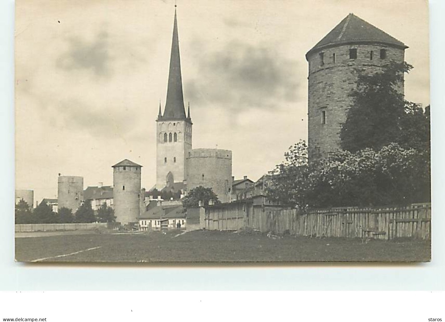 Carte Photo - ESTONIE - Village - Estonie