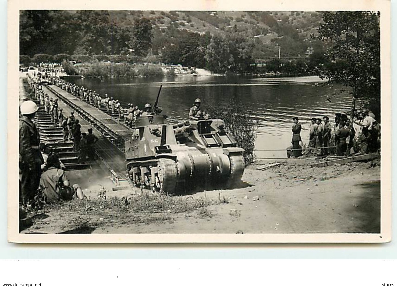 Camp De Satory - Versailles - 5e Régiment Du Génie - Pont Exécuté En Juillet 1950 à Laroche-Guyon - Régiments