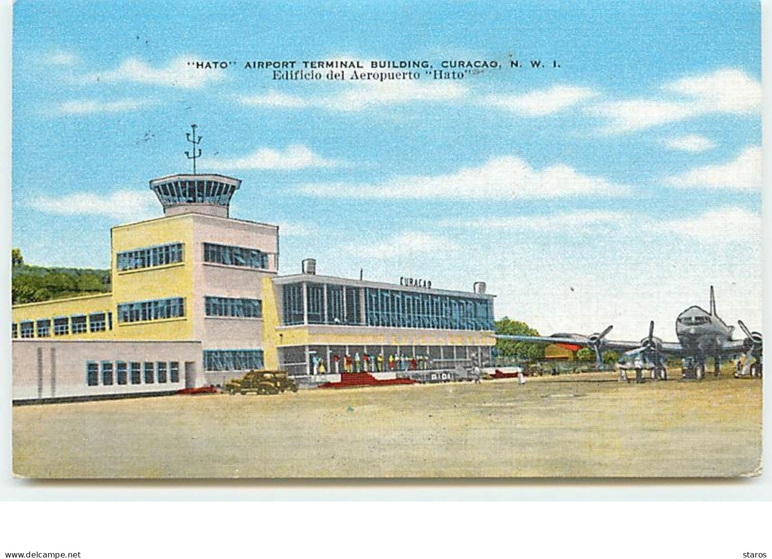 CURACAO - "Hato" Airport Terminal Building - Curaçao