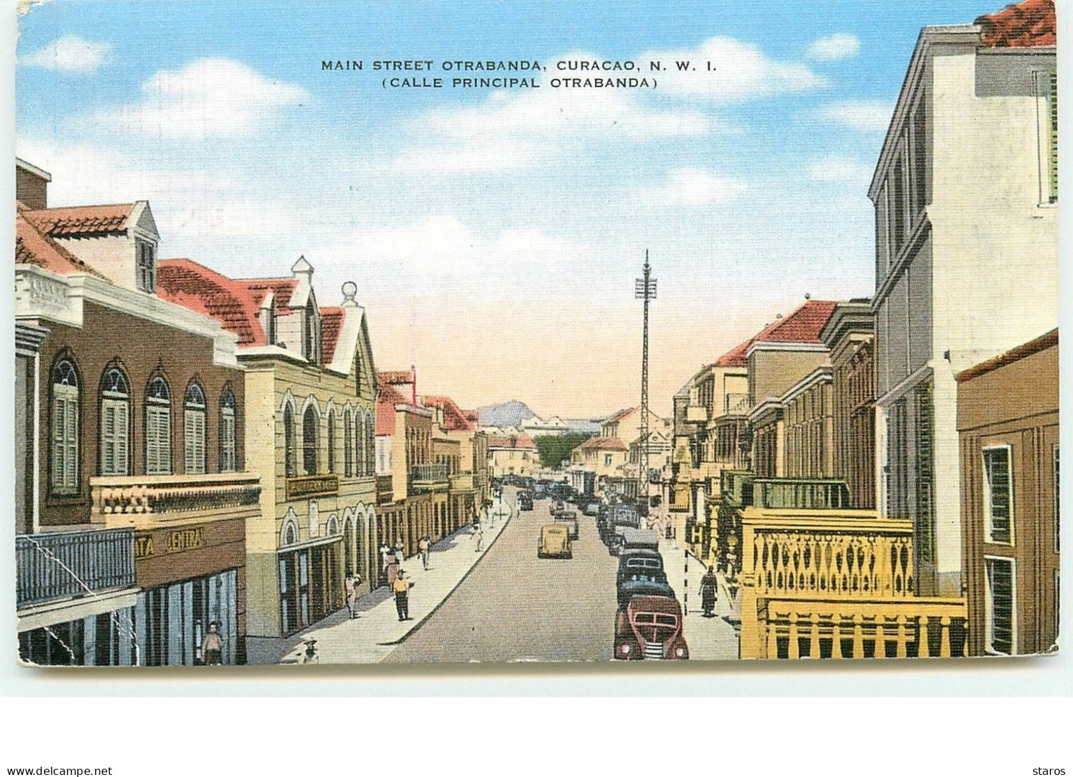 CURACAO -  Main Street Otrabanda - Curaçao