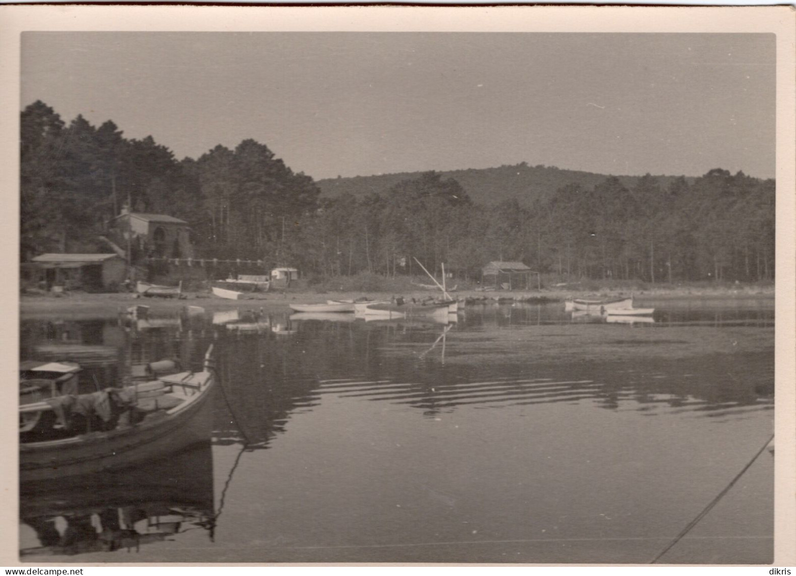 PHOTO-CARTE-ORIGINALE-83- CAVALAIRE LE PORT - LES BARQUES- GRAND FORMAT - Bateaux