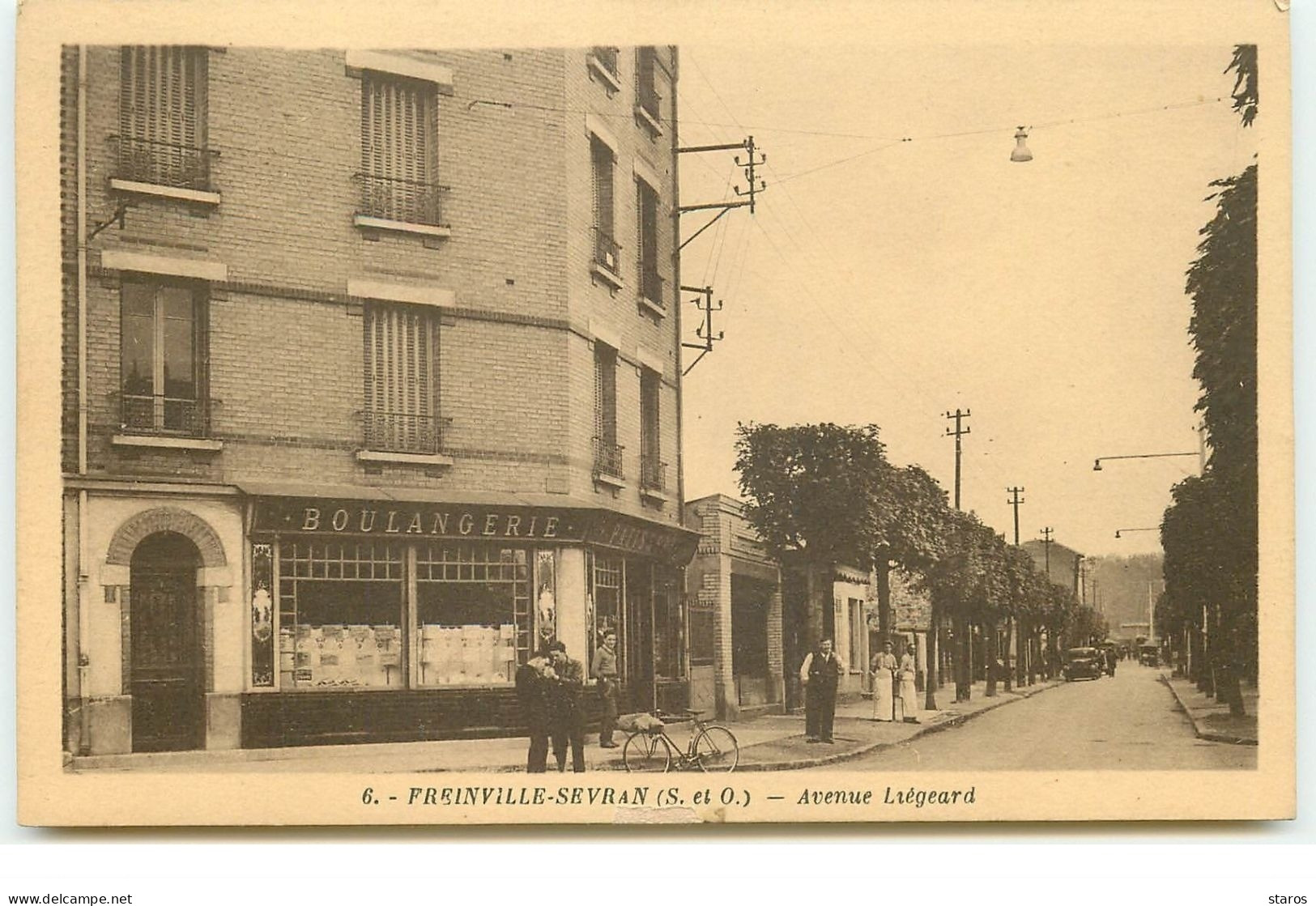 FREINVILLE-SEVRAN - Avenue Liégeard - Boulangerie - Autres & Non Classés