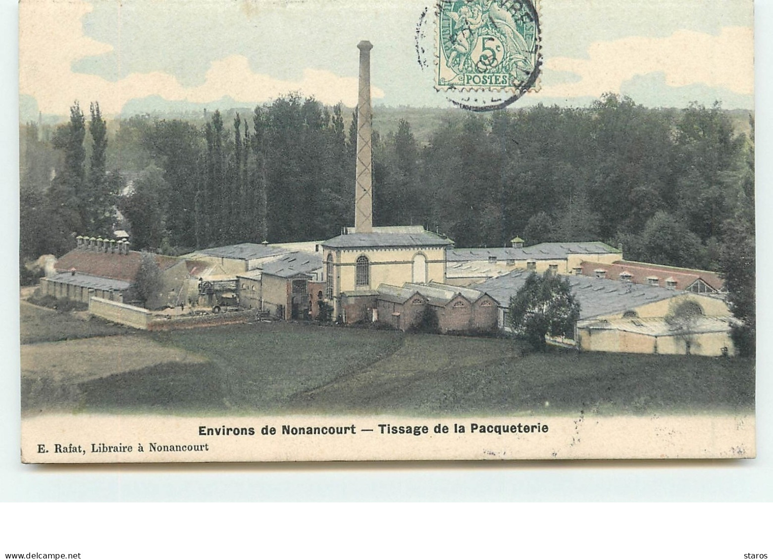 Environs De NONANCOURT - Tissage De La Pacqueterie - Autres & Non Classés