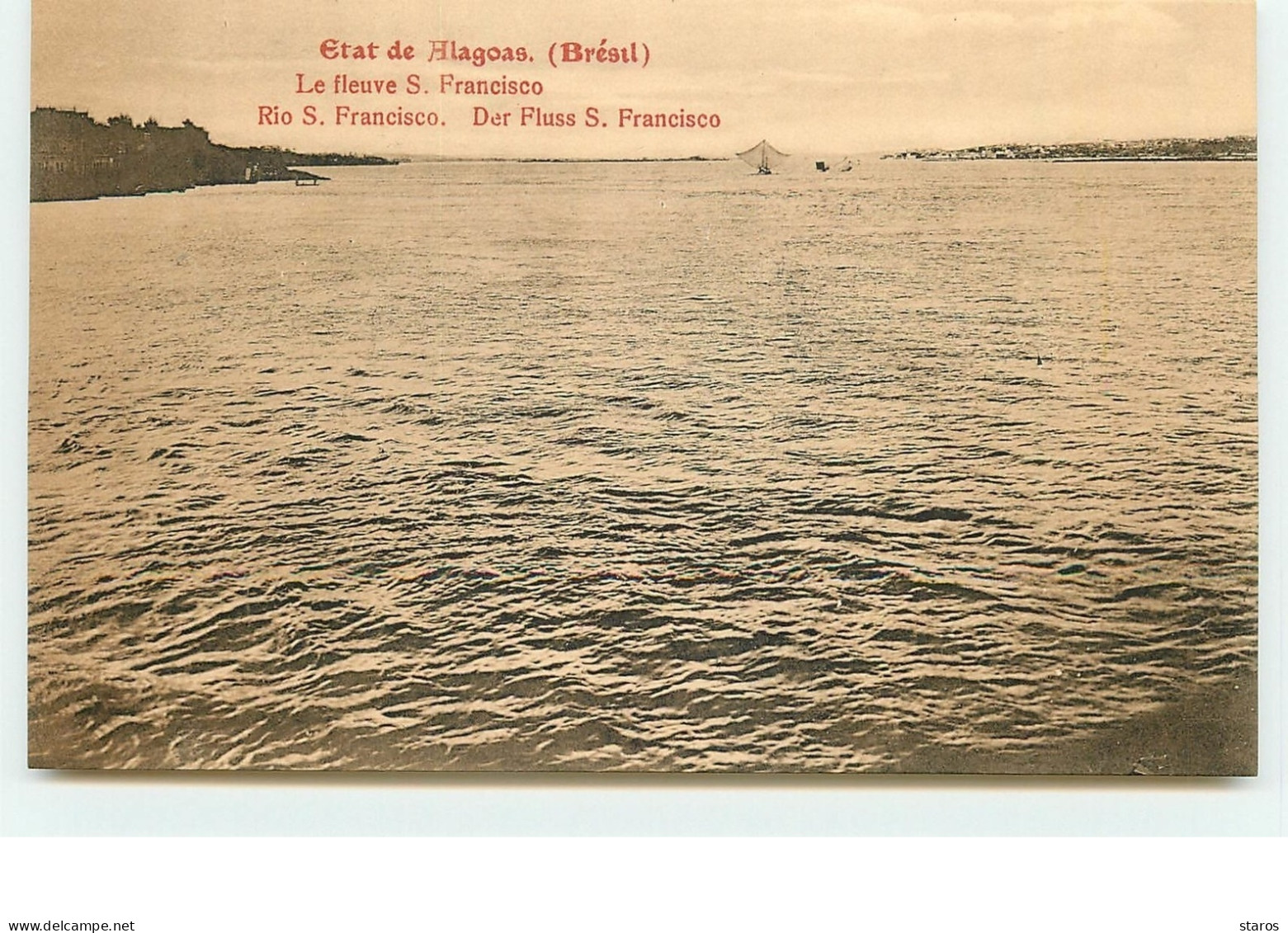 Etat De Alagoas - Le Fleuve S. Francisco - Other