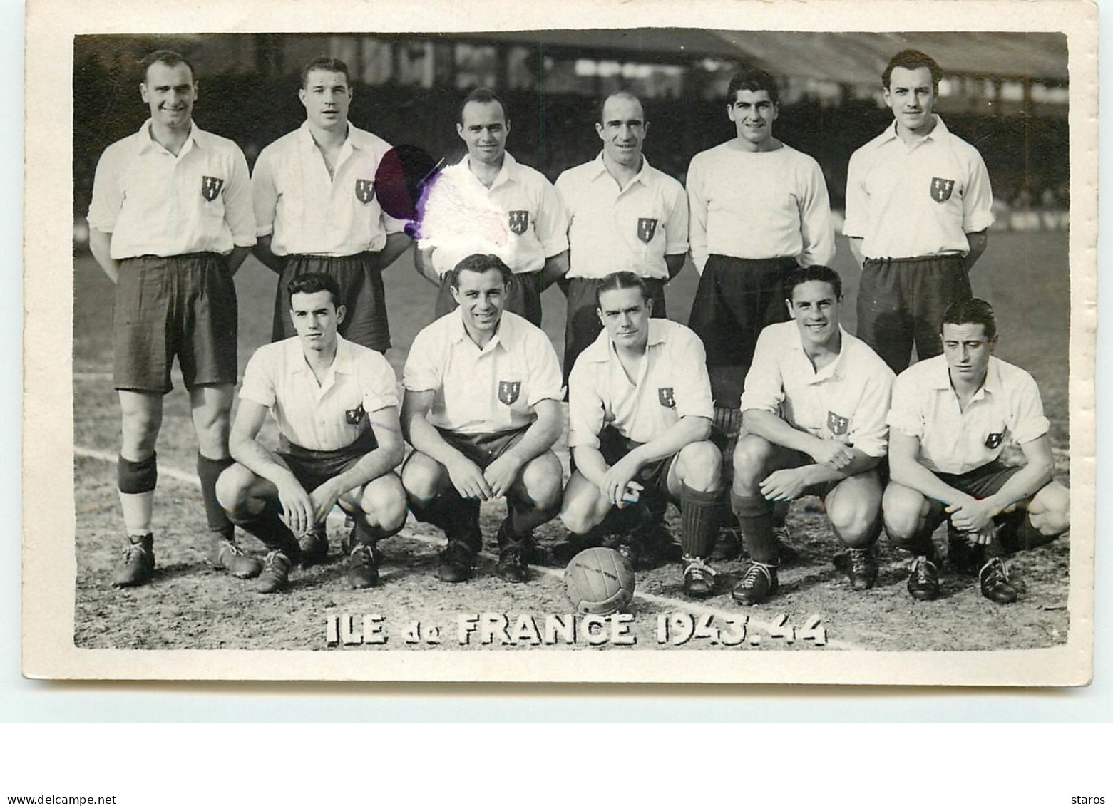 Equipe De Foot - Ile De France 1943-44 - Soccer