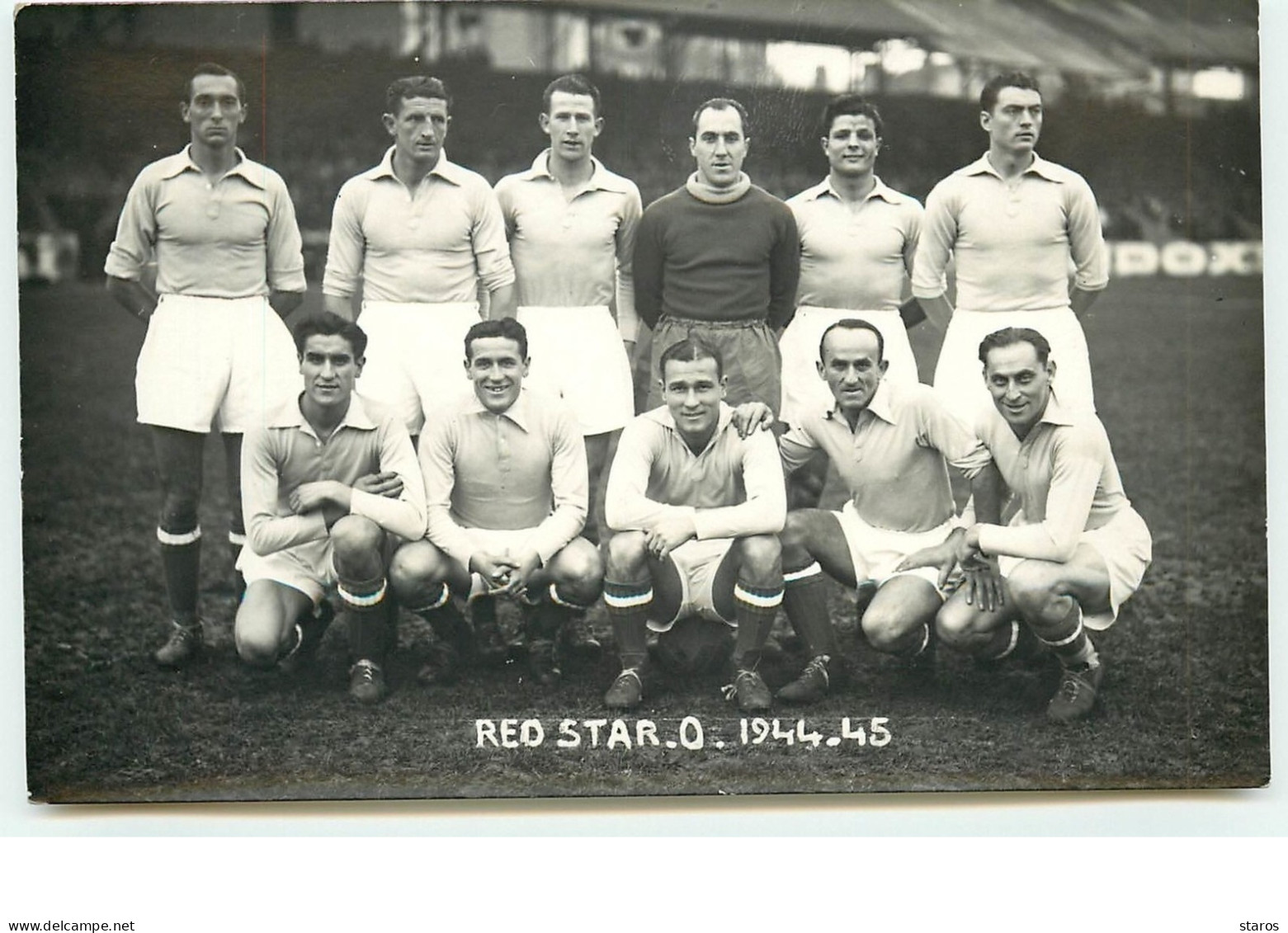 Equipe De Foot - Red Star - 1944-45 - Soccer
