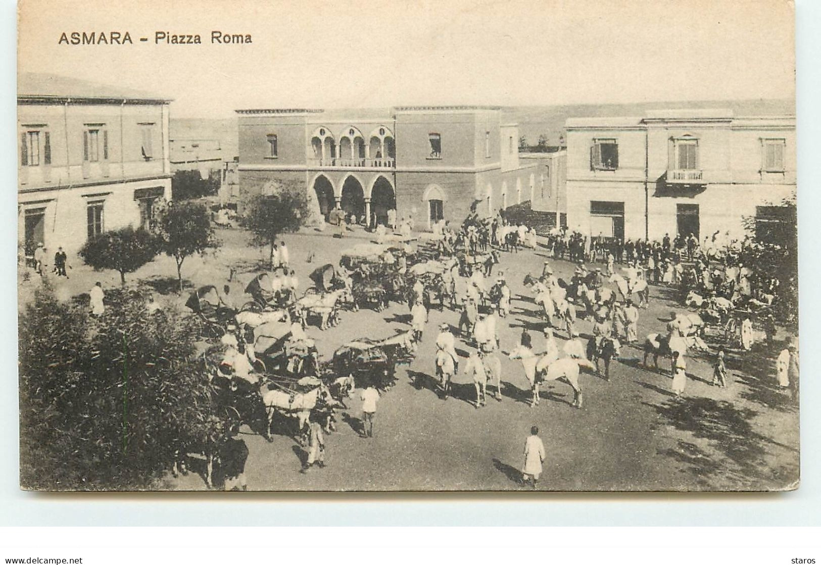 ERYTHREE - ASMARA - Piazza Roma - Erythrée