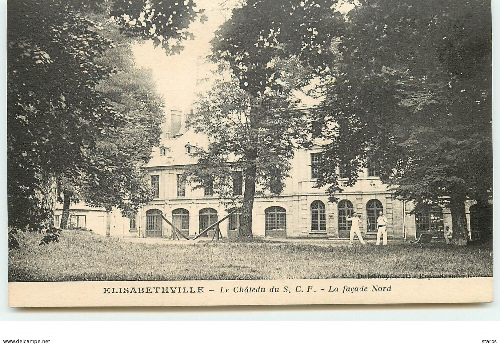 ELISABETHVILLE - Le Château Du S.C.F. - La Façade Nord - Sonstige & Ohne Zuordnung