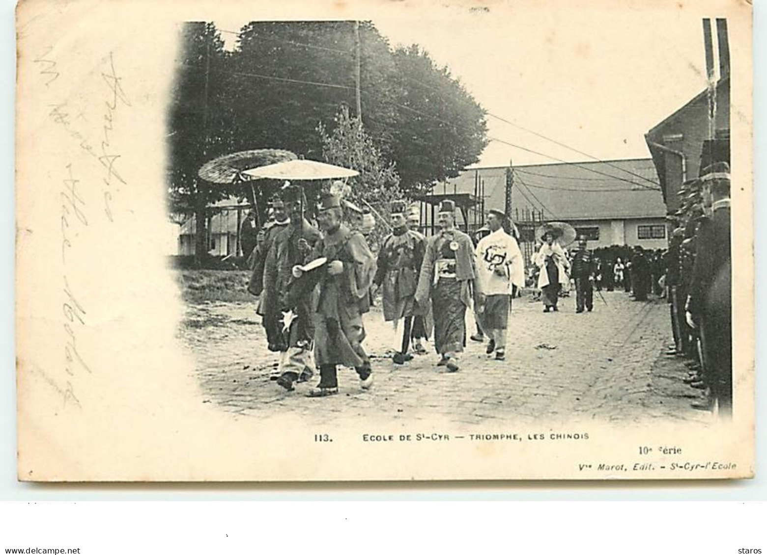 ECOLE De SAINT-CYR - Triomphe, Les Chinois - St. Cyr L'Ecole