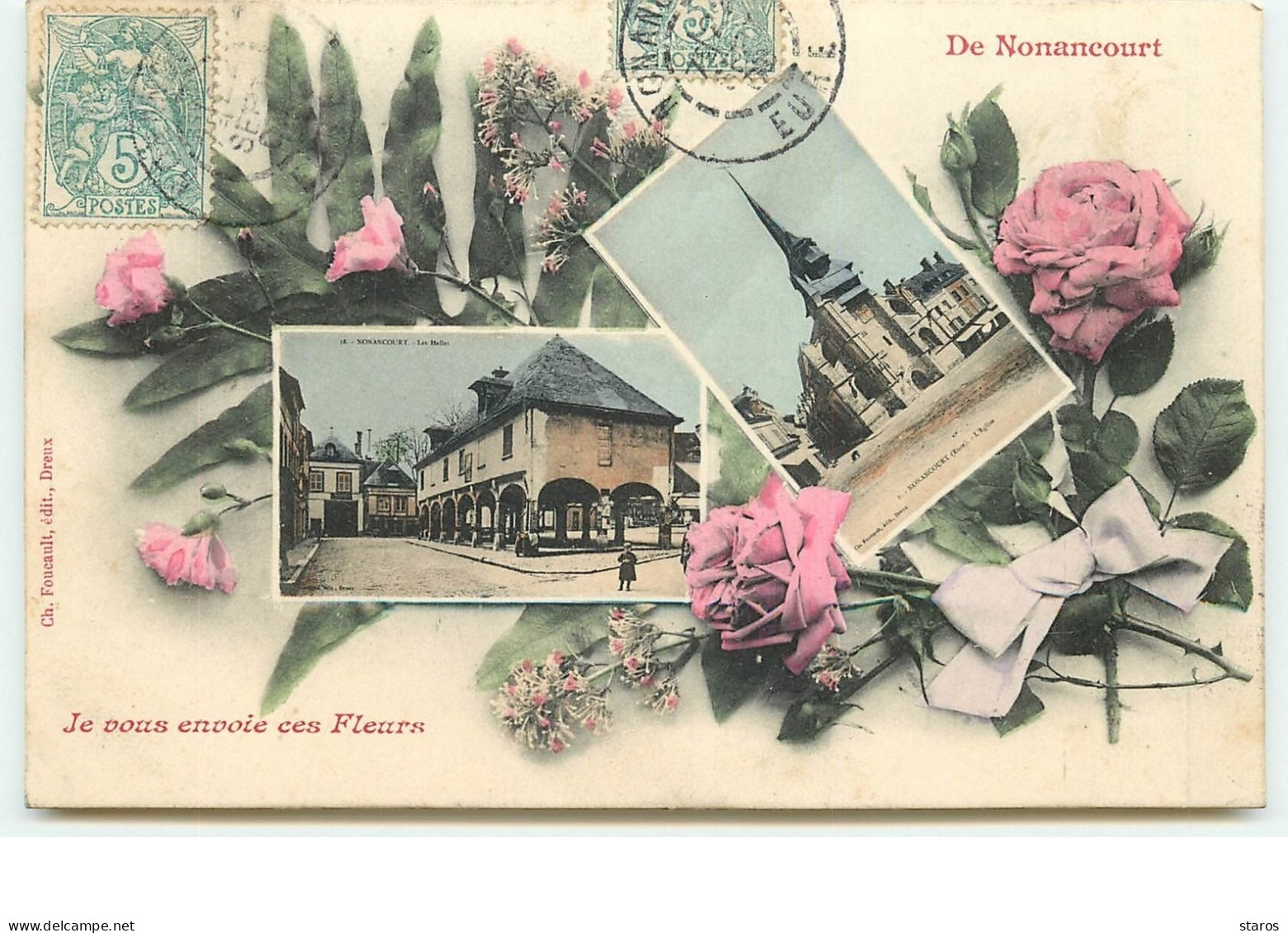 De NONANCOURT Je Vous Envoie Ces Fleurs - Autres & Non Classés