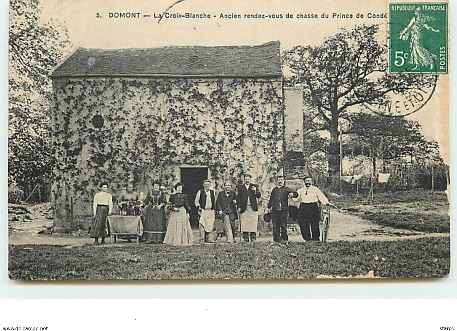 DOMONT - La Croix-Blanche - Ancien Rendez-vous De Chasse Du Prince De Condé - Domont