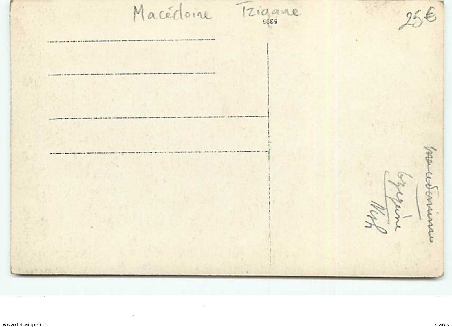 Carte-Photo - Macédoine - Tzigane - Nordmazedonien