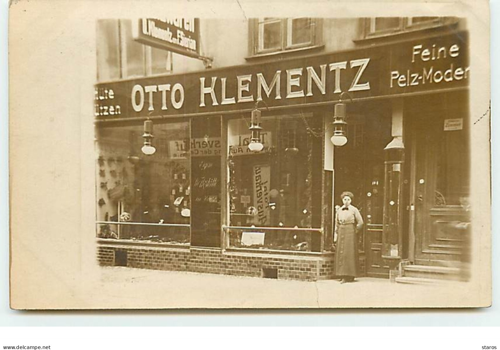 Carte-Photo - Magasin Otto Klementz - Other & Unclassified