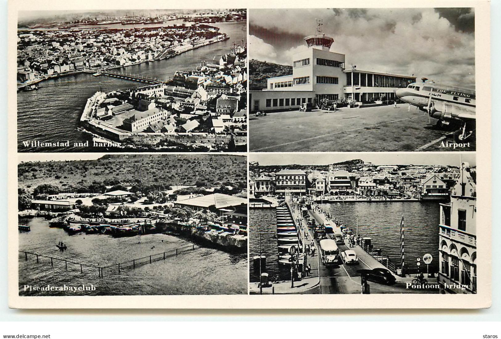 Curaçao - Willenstad And Harbor - Airport ... - Multi-vues - Curaçao