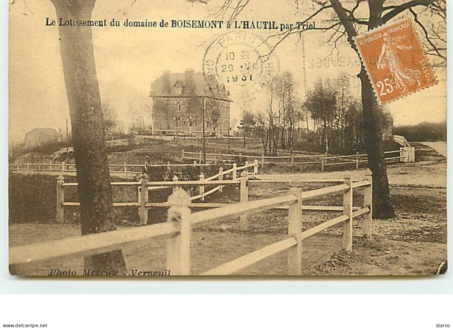 Le Lotissement Du Domaine De Boisemont à L'HAUTIL Par TRIEL - Triel Sur Seine