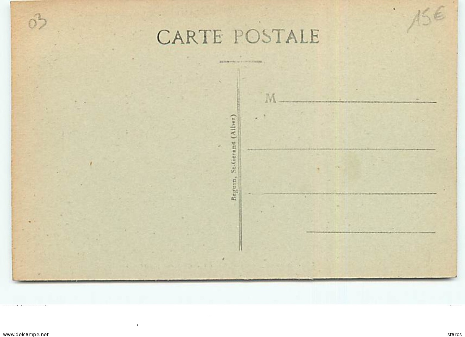 La Campagne Bourbonnaise - Travaux Des Champs - La Récolte Des Betteraves - Sonstige & Ohne Zuordnung