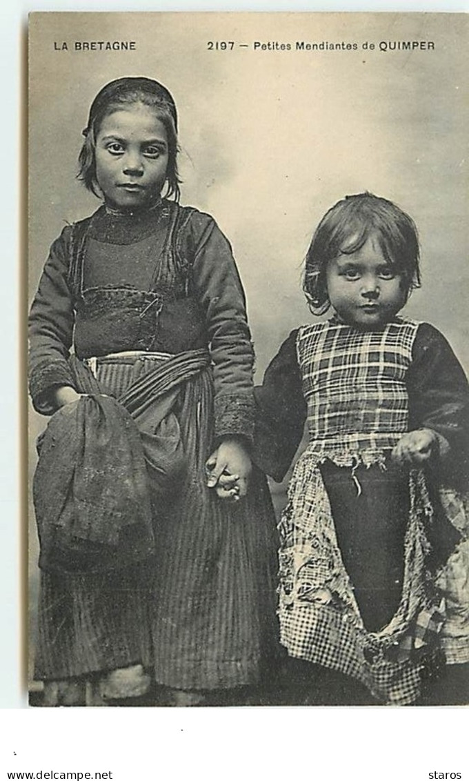 La Bretagne - Petites Mendiantes De QUIMPER - Quimper