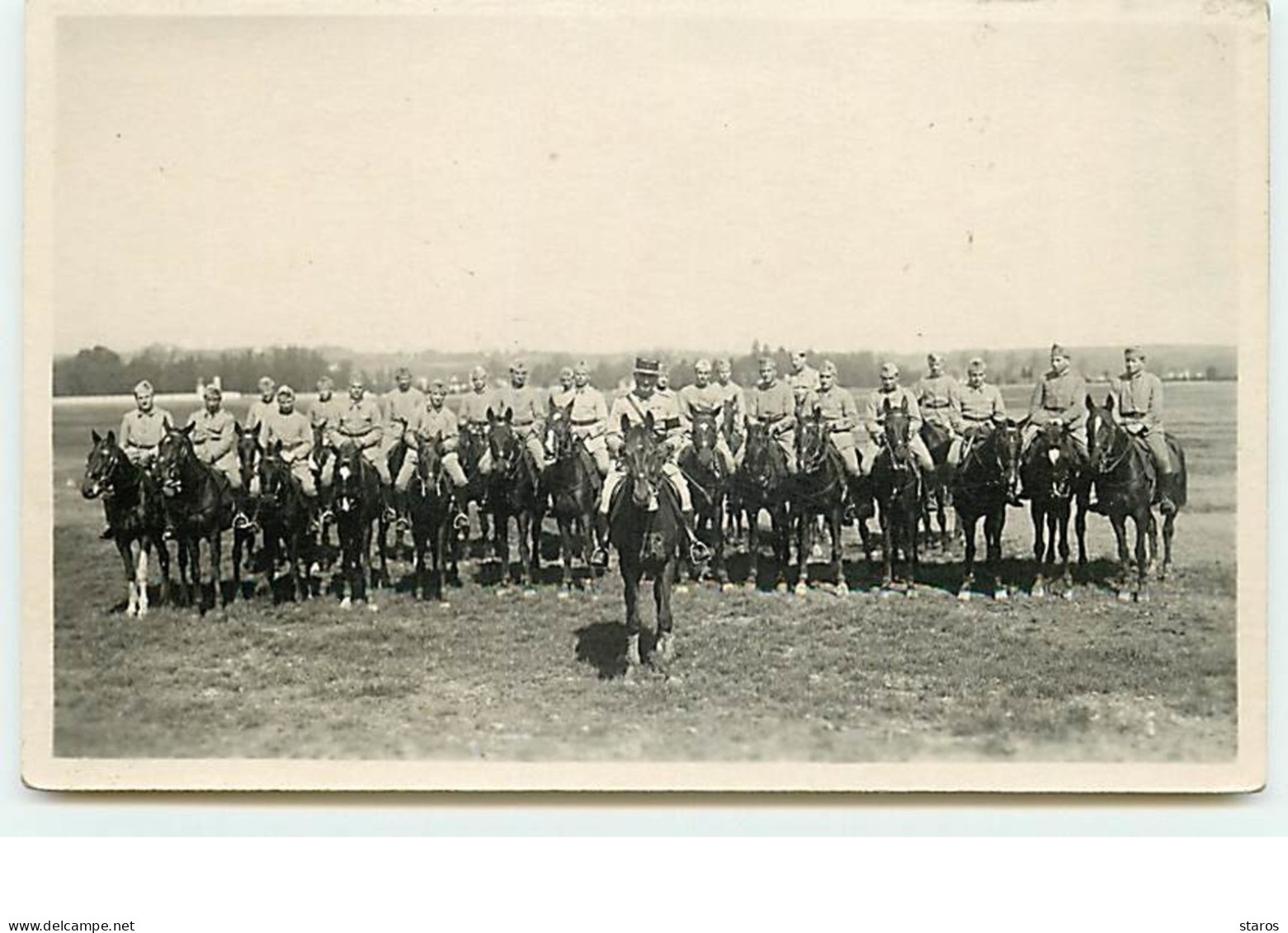 LUNEVILLE - Militaires Sur Des Chevaux - Peloton Des EOR - Mai 1927 - Luneville