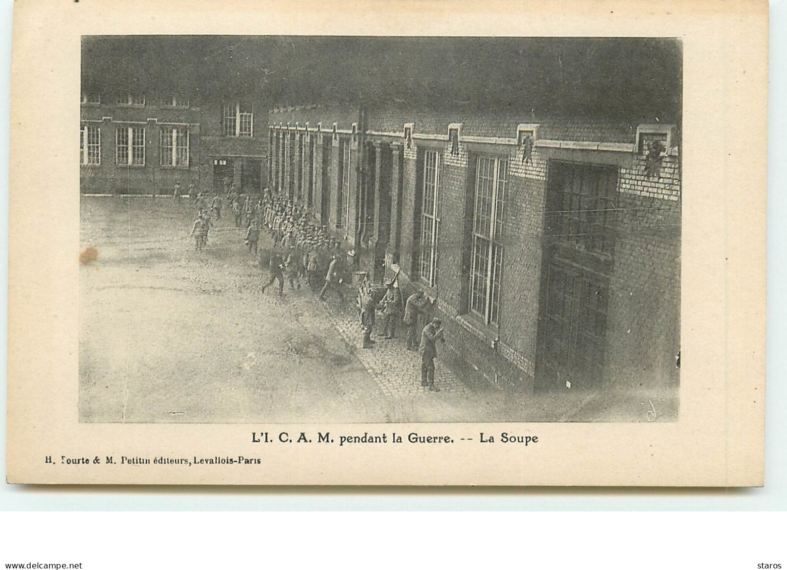 LILLE - Institut Catholique Arts Métiers (ICAM) Pendant La Guerre - La Soupe - Lille