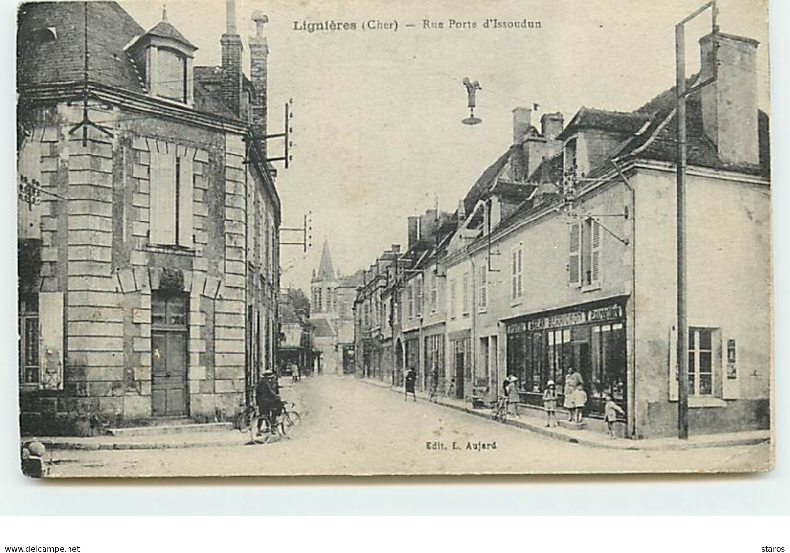 LIGNIERES - Rue Porte D'Issoudun - Sonstige & Ohne Zuordnung