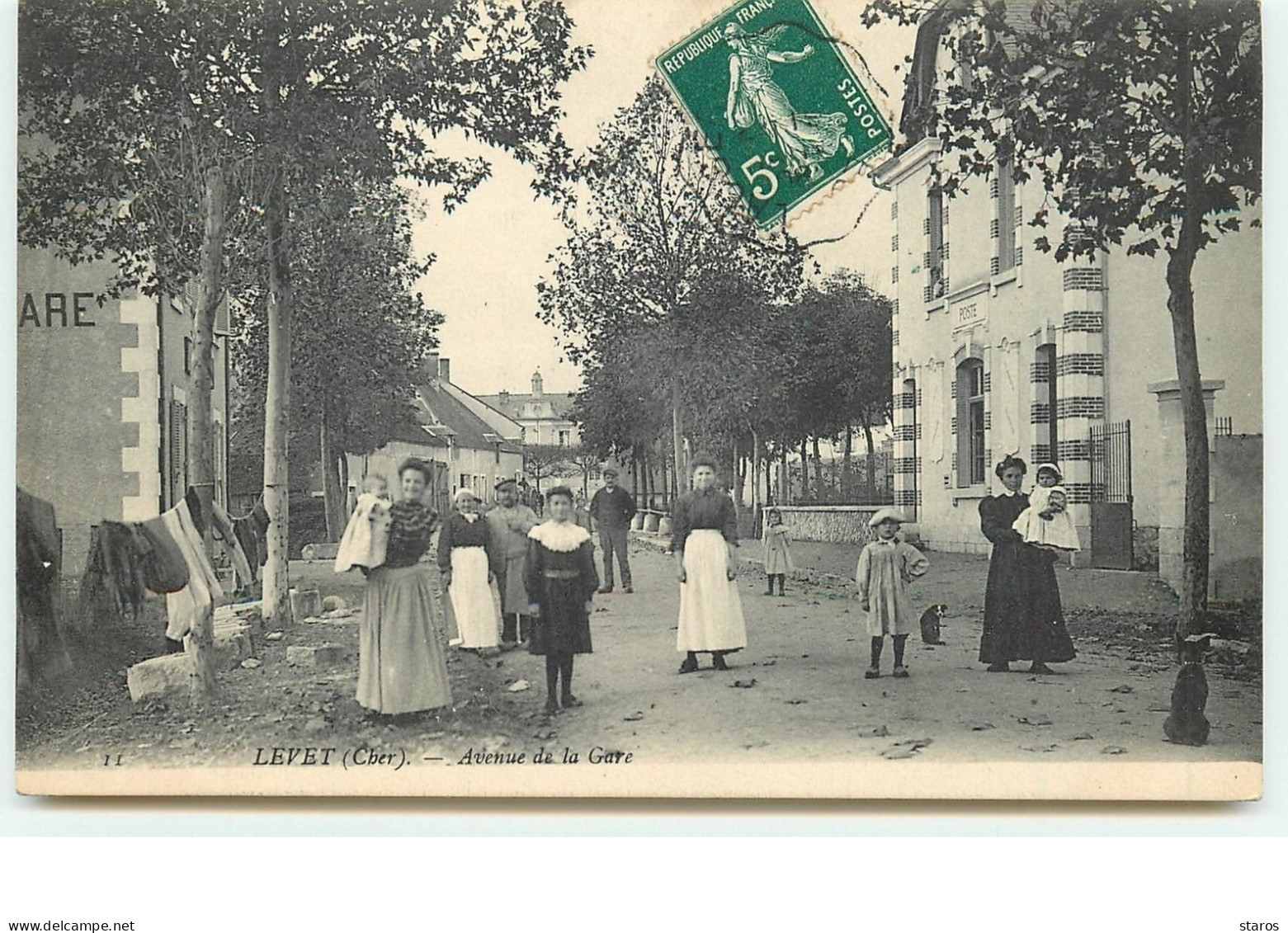 LEVET - Avenue De La Gare - Poste - Other & Unclassified