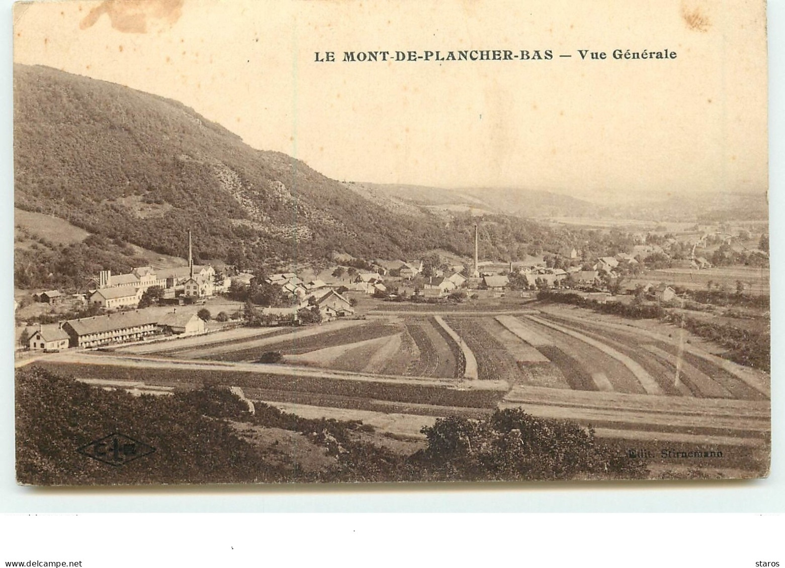 LE MONT-DE-PLANCHER-BAS - Vue Générale - Autres & Non Classés