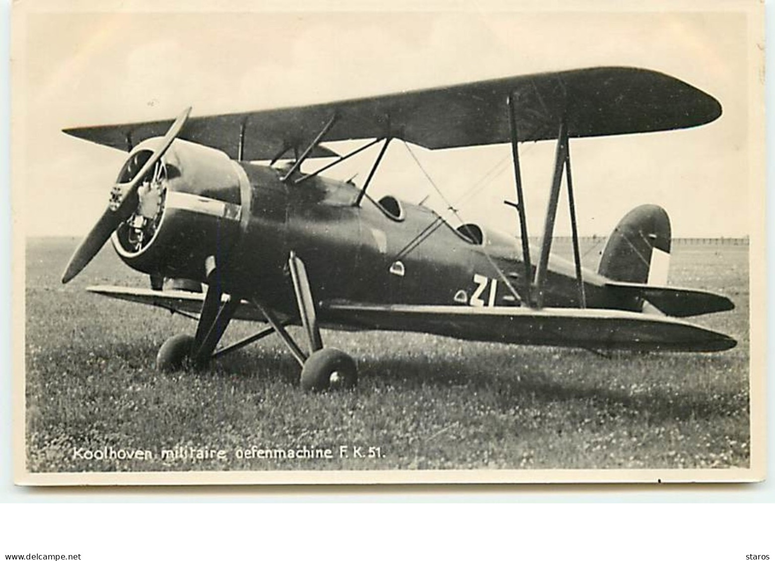 Koolhoven Militaire Oefenmachine FK 51 - 1919-1938