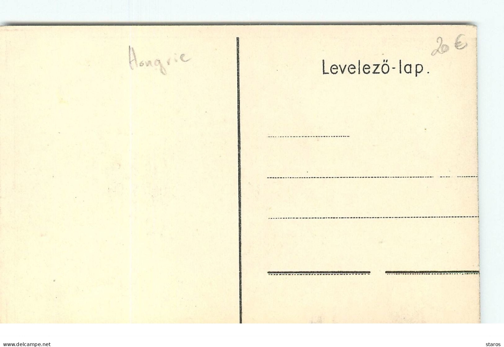 HONGRIE - Kiallitasa - Hommes Autour D'une Machine - Tary 1921 - Hongrie