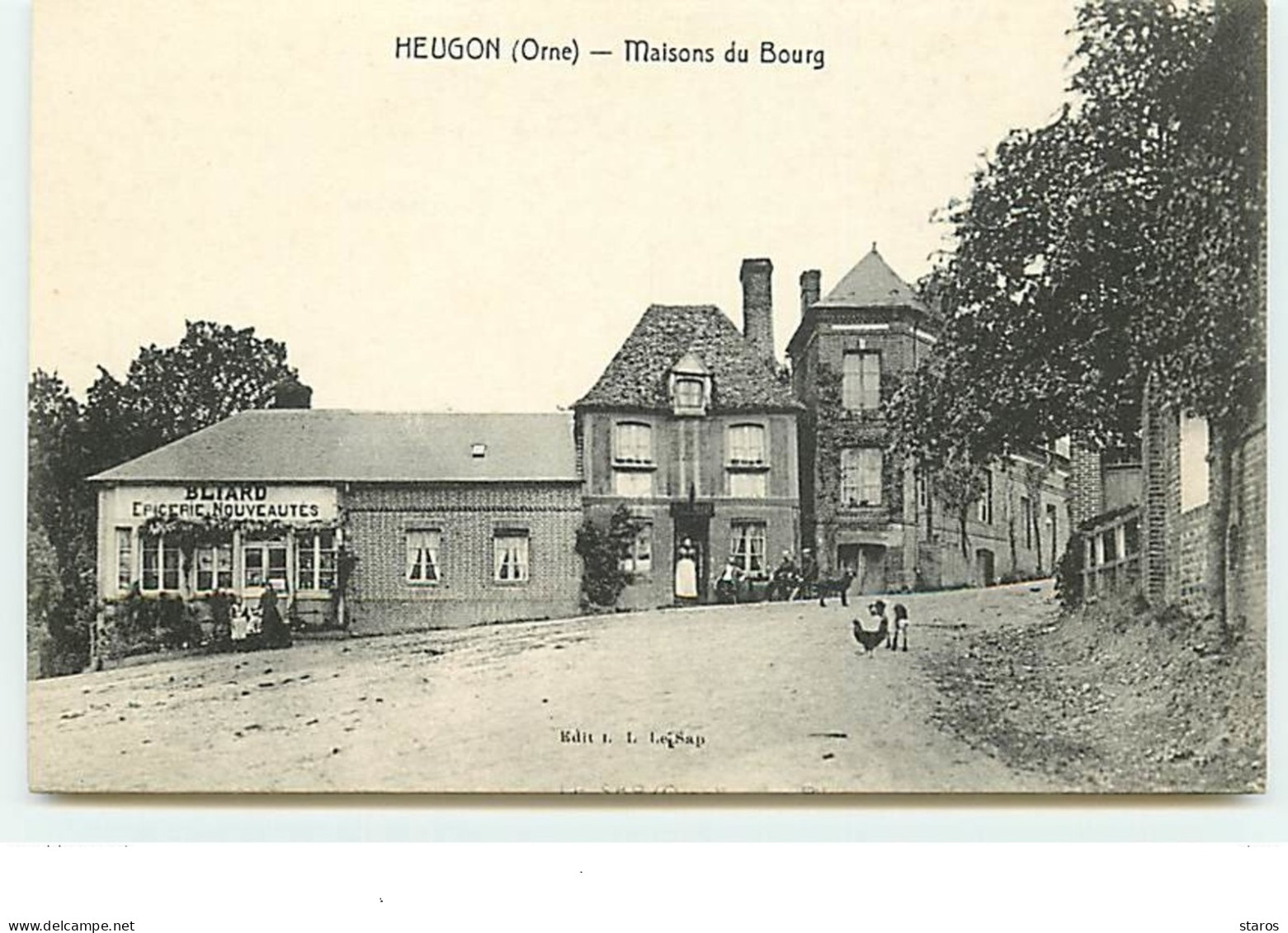 HEUGON - Maisons Du Bourg - Epicerie Bliard - Sonstige & Ohne Zuordnung