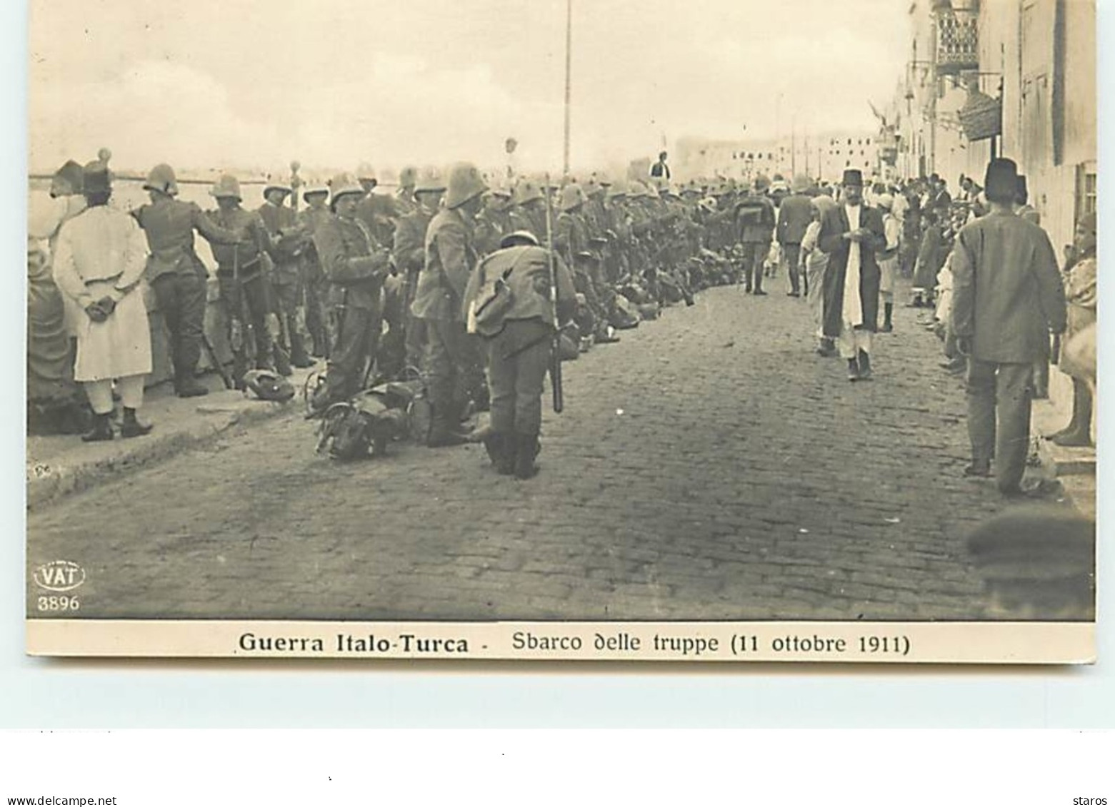 Guerra Italo-Turca - Sbarco Delle Truppe (11 Ottobre 1911) - Other Wars