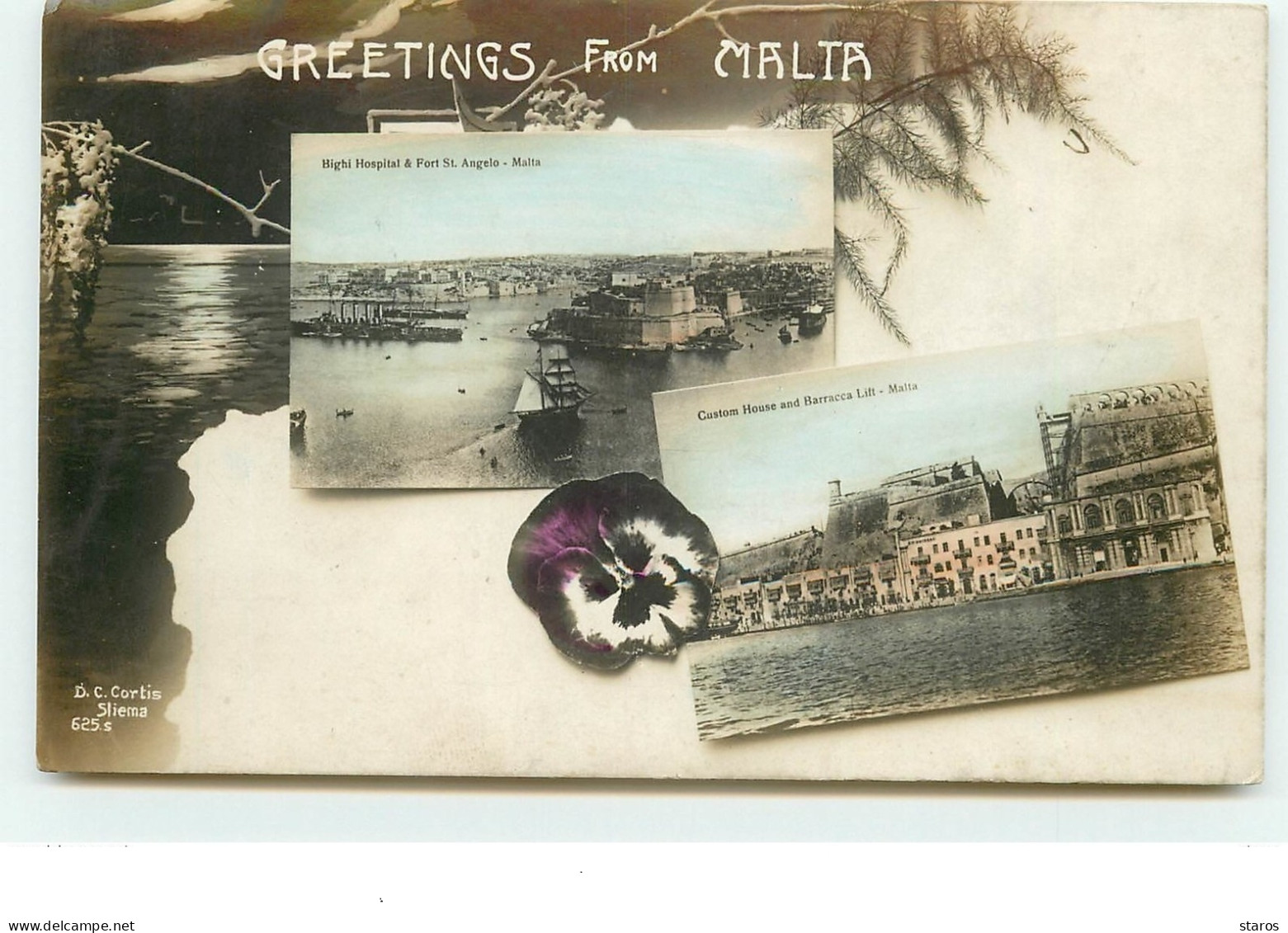 Greetings From Malta - 2 Vues - Malte