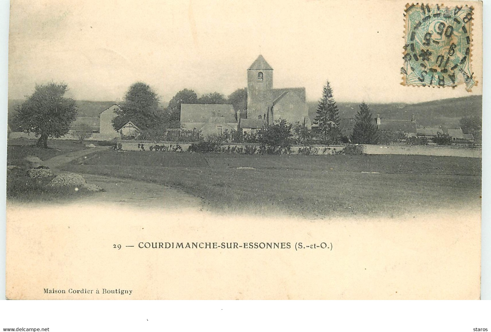 COURDIMANCHE-SUR-ESSONNES - Panorama - Sonstige & Ohne Zuordnung