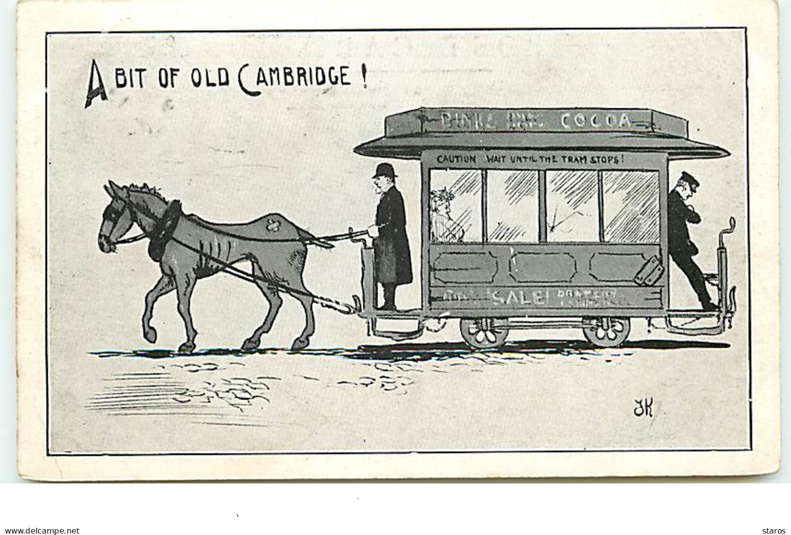 CAMBRIDGE - A Bit Of Old Canbridge - Tramway - Cambridge