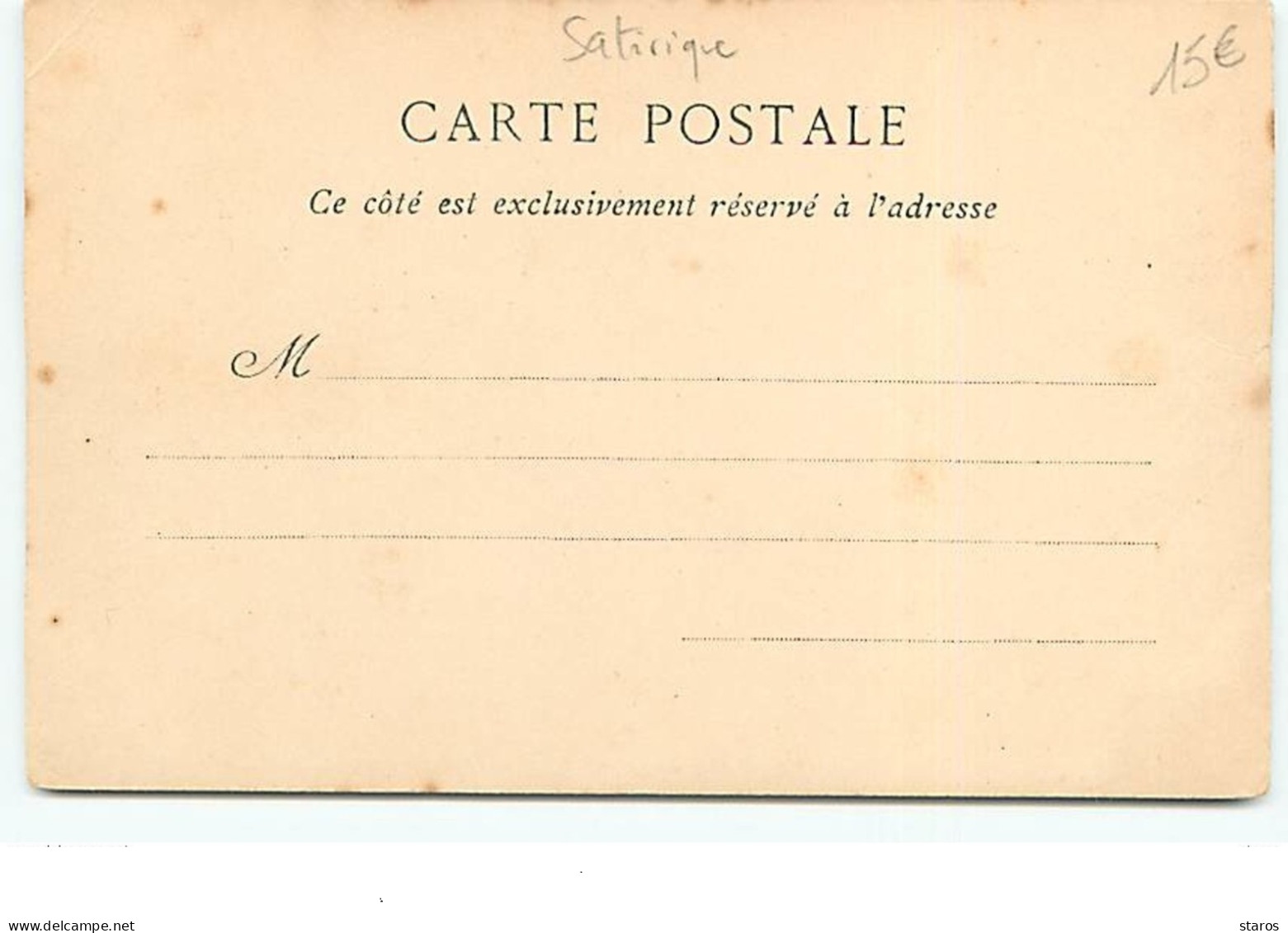 Orens Poupée Espagnole - Cette Poupée Ayant Besoin D'être Réparée N'est Exposée Qu'a Titre De Curiosité - Alphonse XIII - Satira