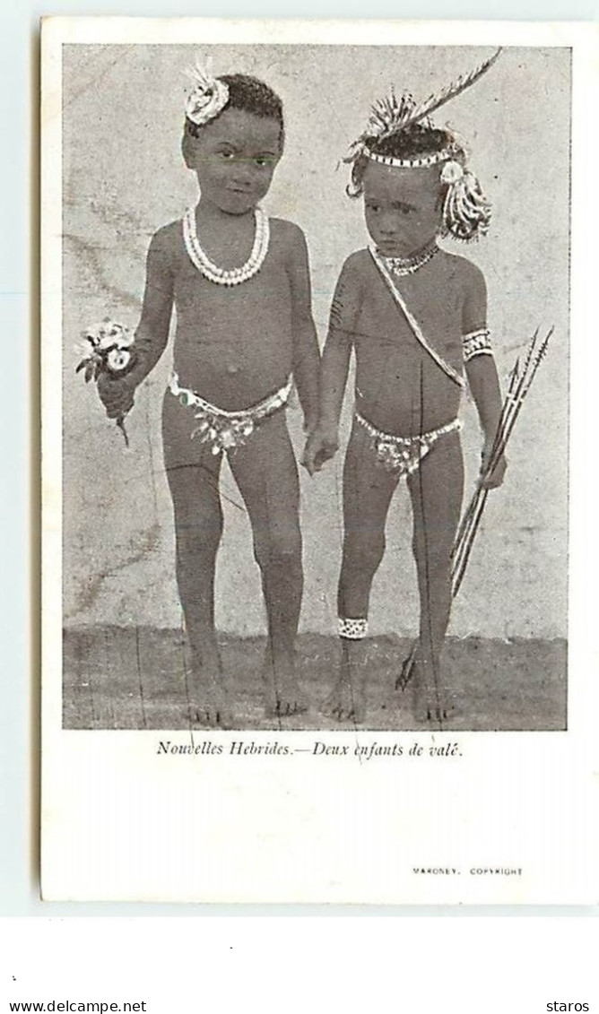 Nouvelles-Hébrides - Deux Enfants De Valé - Vanuatu