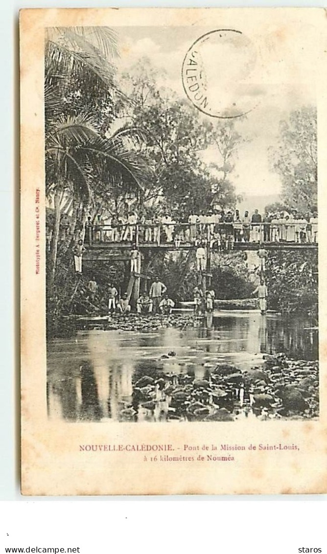 NOUVELLE CALEDONIE - Pont De La Mission De Saint-Louis à 16 Kilomètres De Nouméa - Nouvelle Calédonie