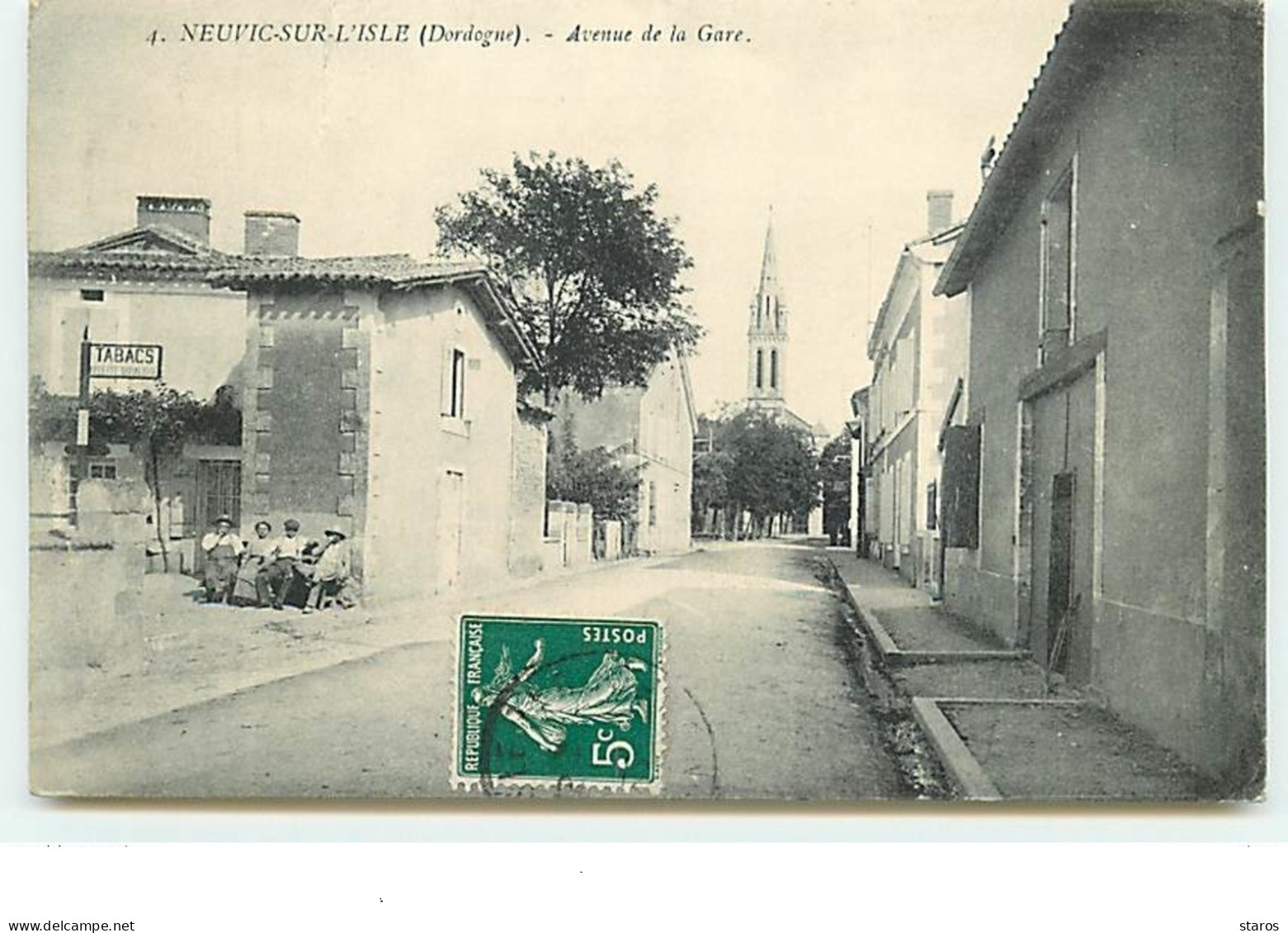 NEUVIC-SUR-L'ISLE - Avenue De La Gare - Other & Unclassified