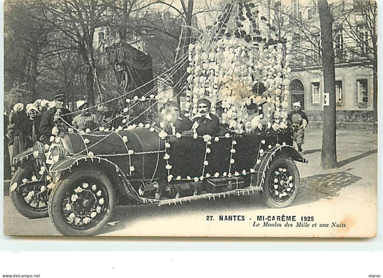 NANTES - N°27 - Mi-Carême 1925 - Le Moulin Des Mille Et Une Nuits - Nantes