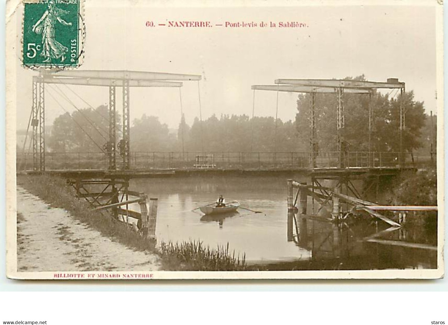 NANTERRE - Pont-Levis De La Sablière - Billiotte Et Minard - Nanterre
