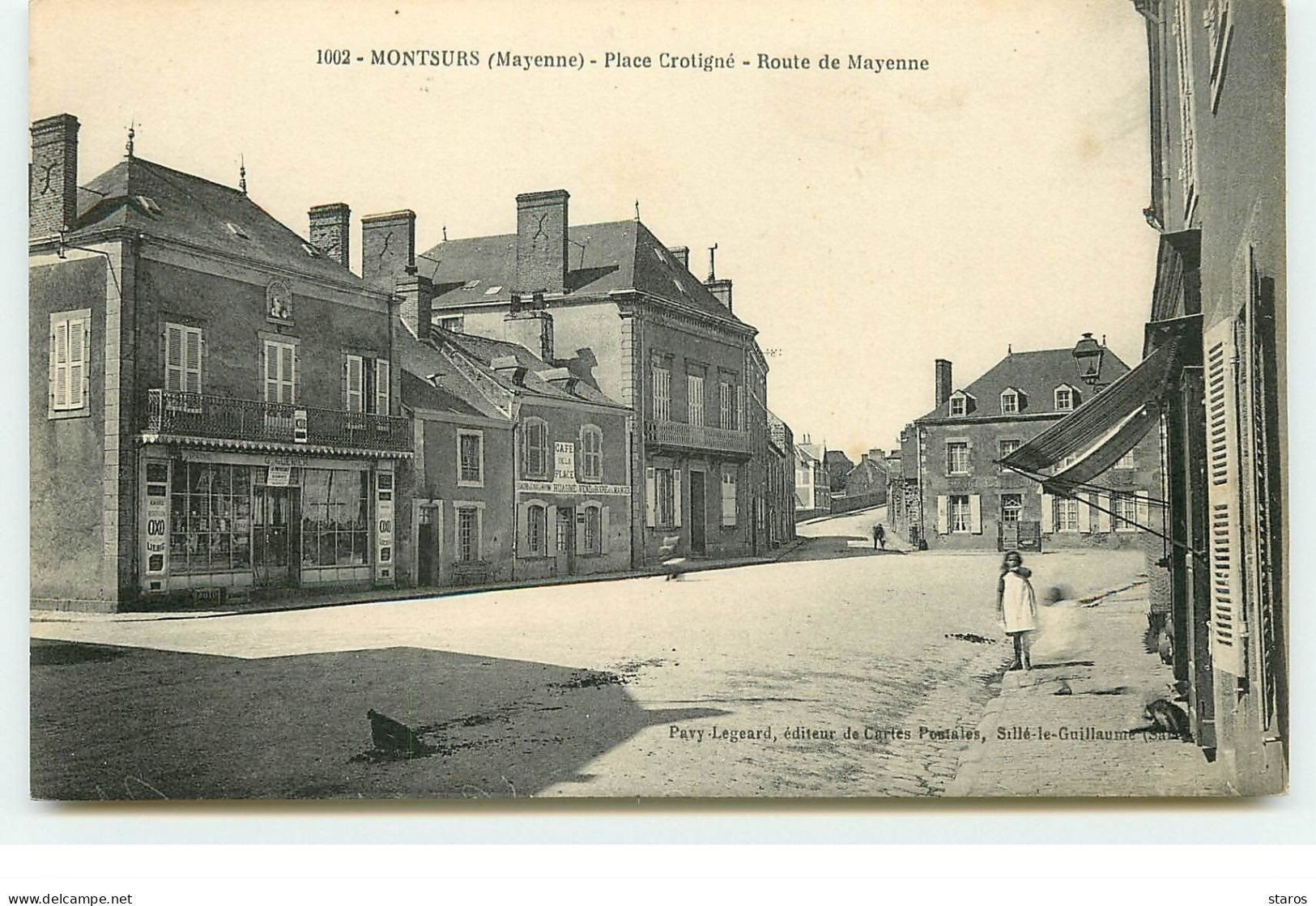 MONTSURS - Place Crotigné - Route De Mayenne - Sonstige & Ohne Zuordnung