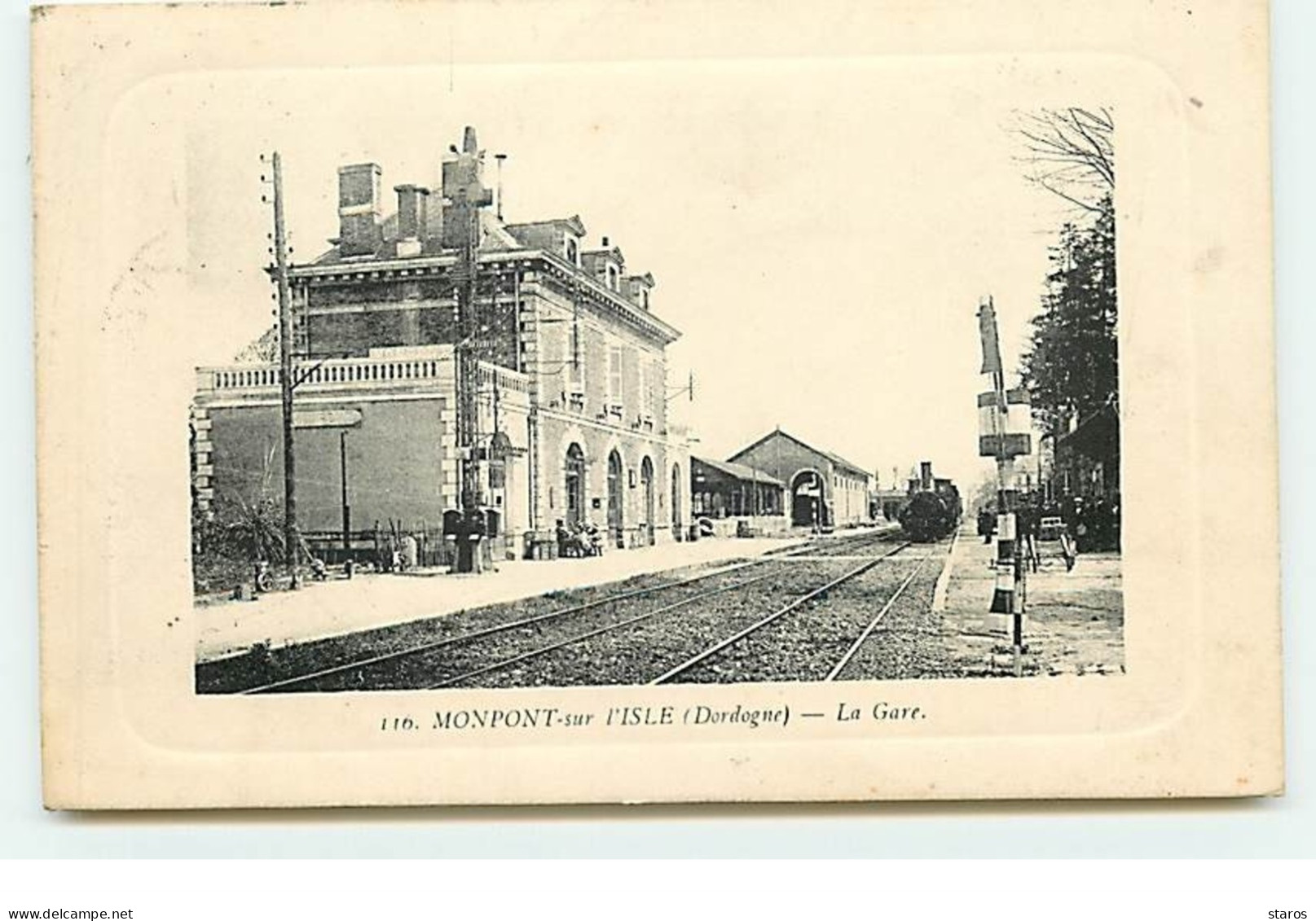 MONPONT-SUR-L'ISLE - La Gare - Autres & Non Classés