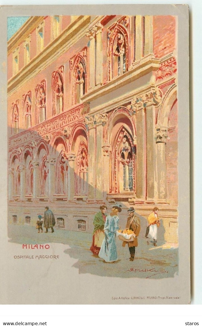 MILANO - Ospitale - G. Ranci & Cie - Milano (Mailand)