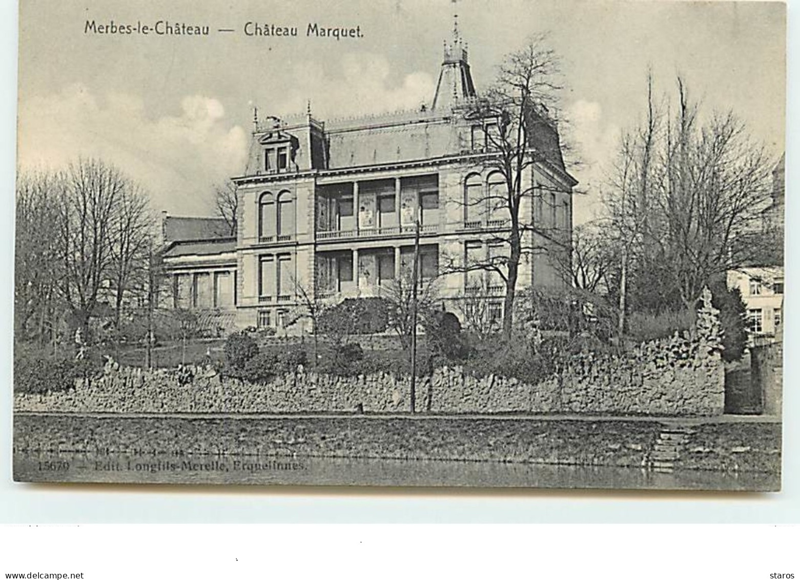 MERBES-LE-CHATEAU - Château Marquet - Merbes-le-Château