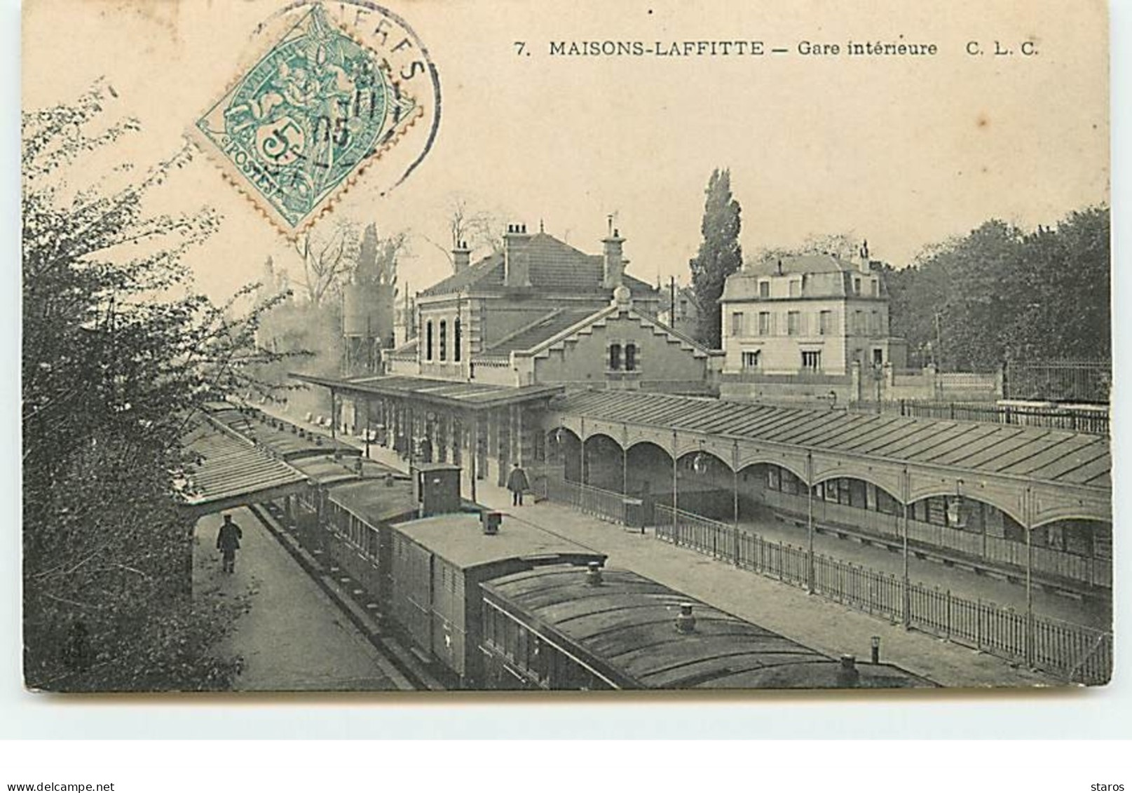 MAISONS-LAFFITTE - Gare Intérieure - CLC - Maisons-Laffitte