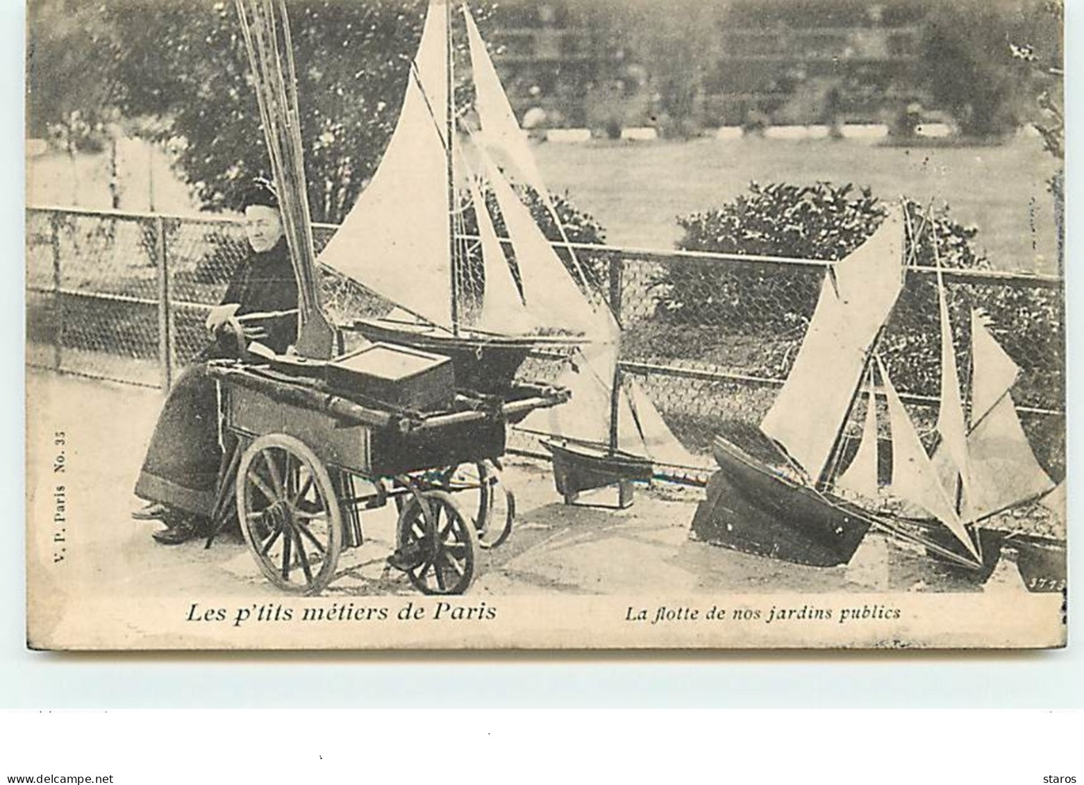 Les P'tits Métiers De Paris - La Flotte De Nos Jardins Publics (VP N°35) - Artisanry In Paris