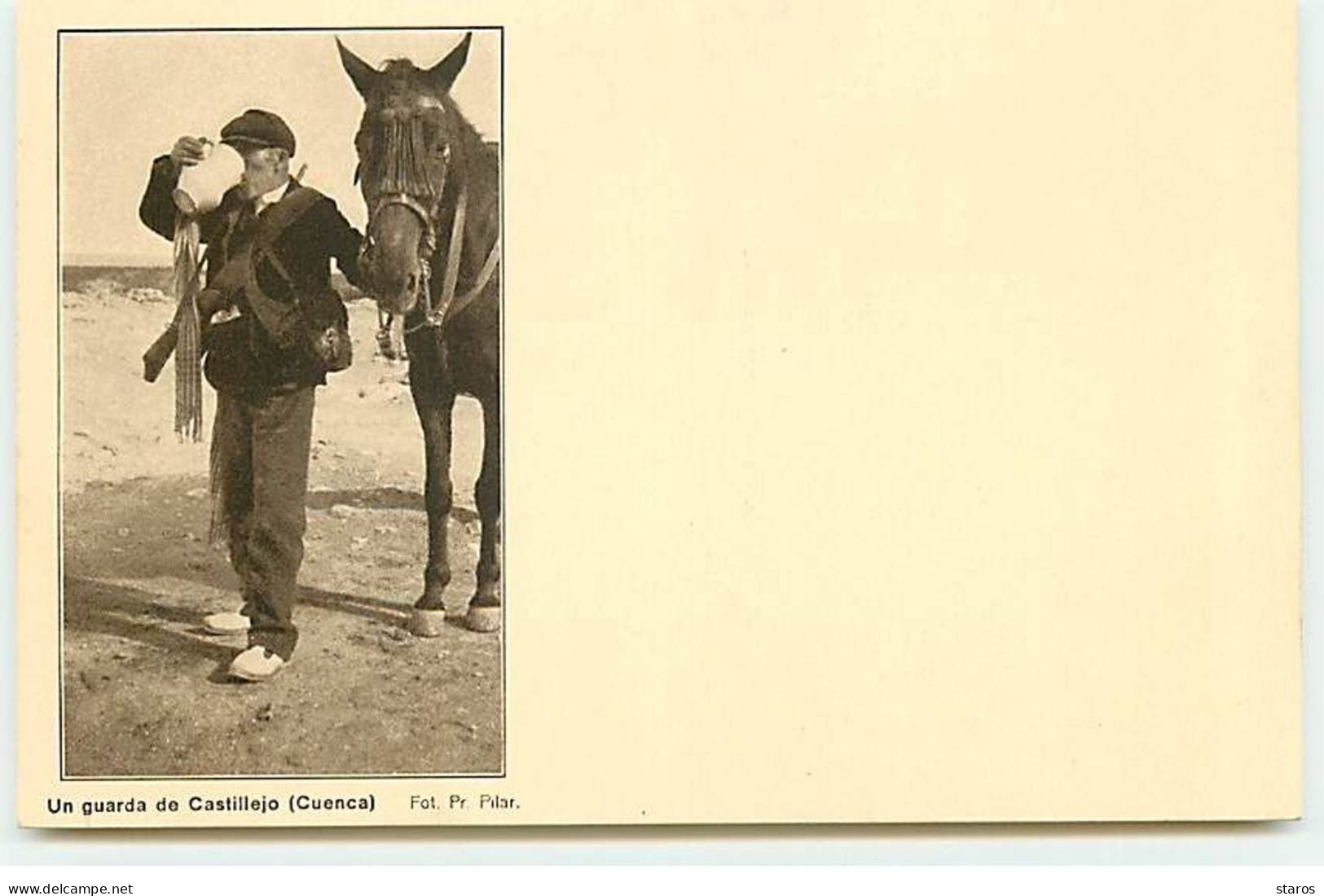 Espagne - CUENCA - Un Guarda De Castillejo - Cuenca