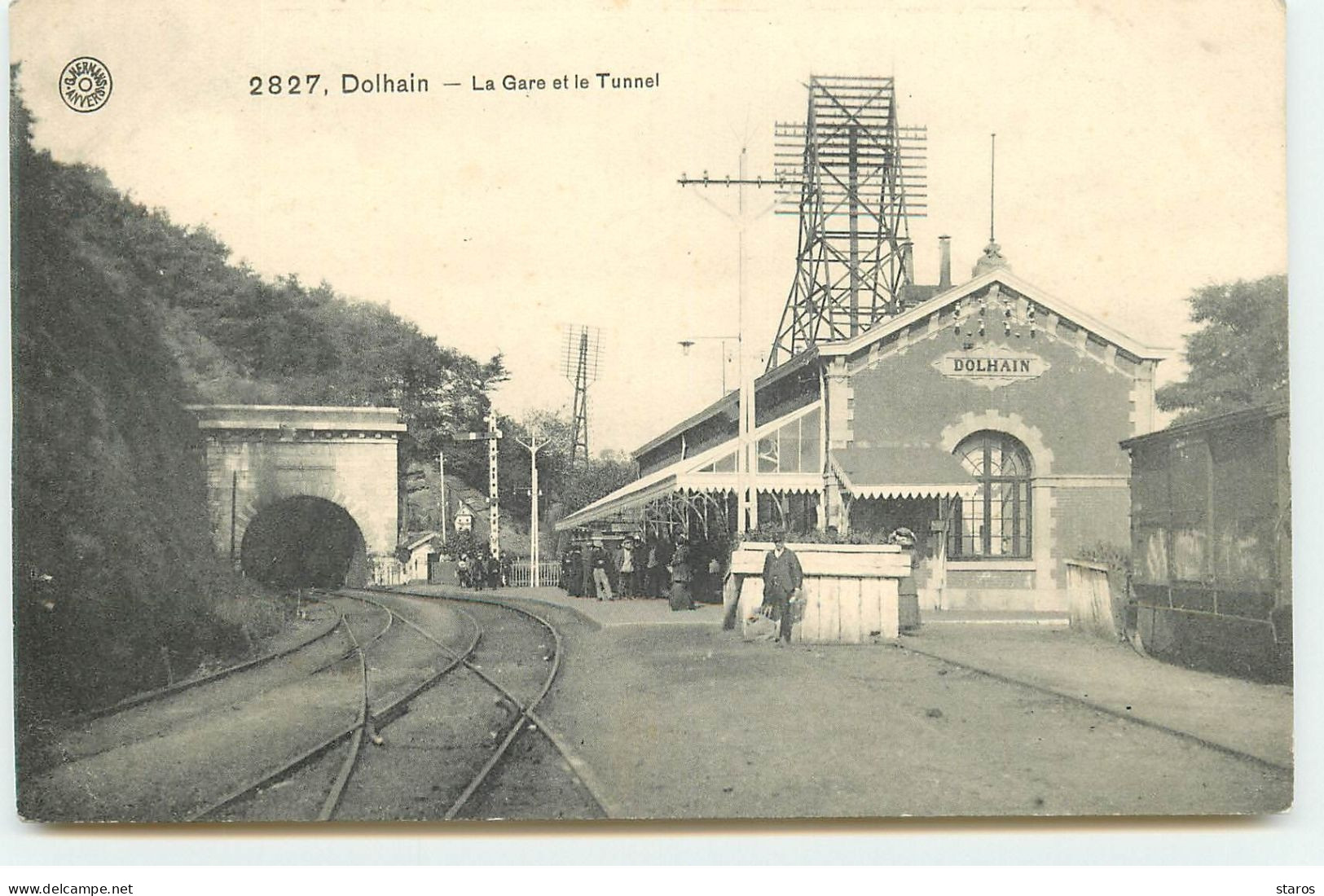 DOLHAIN - La Gare Et Le Tunnel - Sonstige & Ohne Zuordnung